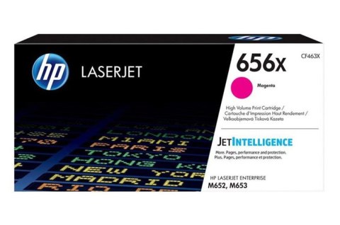 Oryginalny Toner Magenta HP Color LaserJet Enterprise M652, M653 (656X CF463X)
