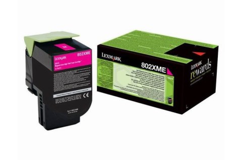 Oryginalny Toner Magenta Lexmark CX510 (80C2XME)