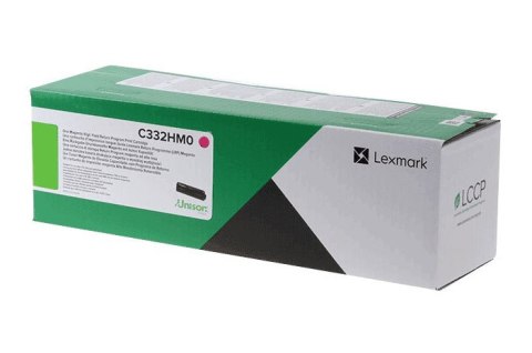 Oryginalny Toner Magenta Lexmark C3326 (C332HM0)