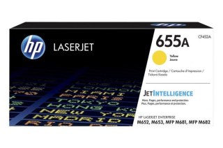Oryginalny Toner Yellow HP Color LaserJet Enterprise M652, M653, M681 MFP, M682 MFP (655A CF452A)