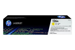 Oryginalny Toner Yellow HP LaserJet CP1025, M175, M275 (126A CE312A)