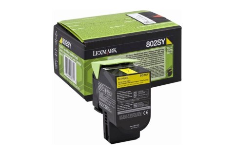Oryginalny Toner Yellow Lexmark CX310, CX410, CX510 (80C2SY0)