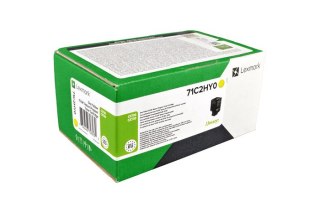 Oryginalny Toner Yellow Lexmark CS730, CX730 (71C2HY0)