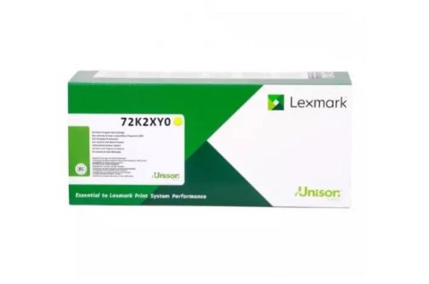 Oryginalny Toner Yellow Lexmark CS820 (72K2XY0)