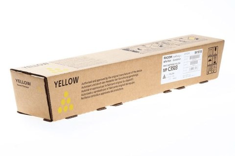 Oryginalny Toner Yellow Ricoh AF MPC3003, MPC3004, MPC3503, MPC3504, MPC4504, MPC5504, MPC6004 (841818)