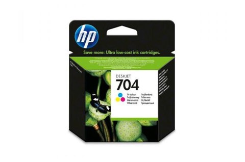 Oryginalny Tusz CMY HP 704 (CN693AE)