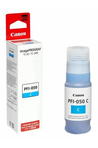 Oryginalny Tusz w butelce Cyan Canon PFI-050C, PFI050C (5699C001)