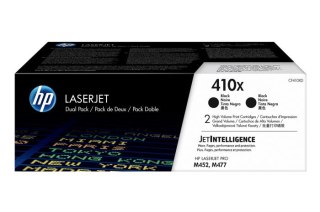 Oryginalny Toner Black HP Color LaserJet Pro M377, M452, M477 (410X CF410XD) (DWUPAK), kompatybilne z CF410X