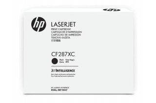 Oryginalny Toner Czarny HP LaserJet Enterprise M501, M506, M527 (87XC CF287XC), kompatybilne z CF287X