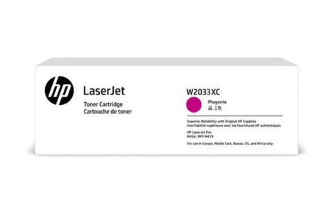Oryginalny Toner Magenta HP Color LaserJet Color Pro M454, M479, MFP M454, MFP M479, Enterprise M455, MFP M480, Managed E45028, 