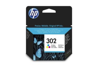 Oryginalny Tusz CMY HP 302 (F6U65AE)