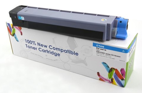 Toner Cartridge Web Cyan OKI C801/C821 zamiennik 44643003