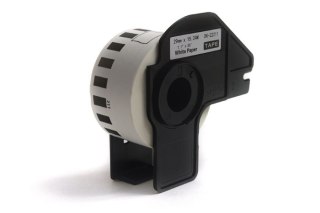 Etykiety JetWorld Zamiennik Brother DK Czarny na Białym 29mm*15.24m DK22211, DK-22211, DK22.211