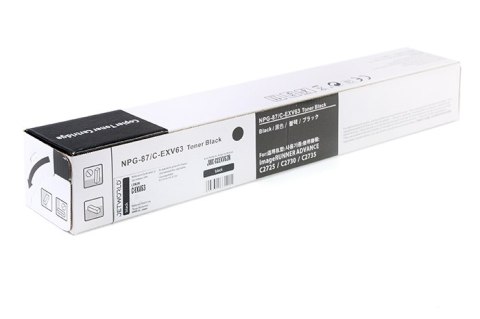 Toner JetWorld Czarny Canon imageRUNNER 2725i, 2730i, 2745i zamiennik CEXV63 (5142C002)
