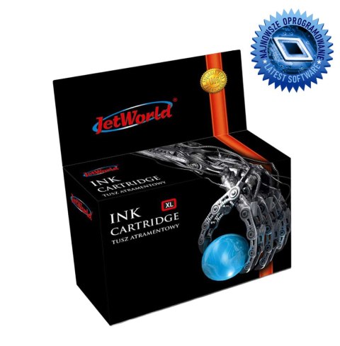 Tusz JetWorld Cyan HP 963XL zamiennik refabrykowany (wskazuje poziom tuszu) 3JA27AE (3JA23AE), (NO963XLC) (produkt działa z urzą