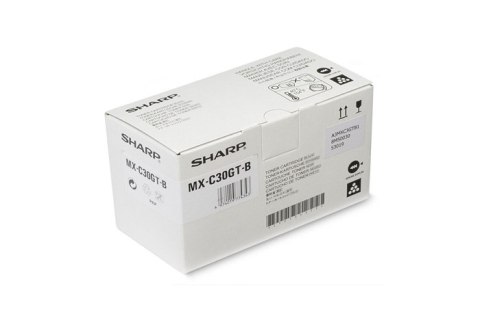 Oryginalny Toner Black Sharp MXC304WH (MXC30GTB,MX-C30GTB)