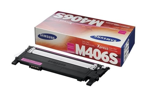 Oryginalny Toner Magenta Samsung CLP360 (CLT-M406S, CLTM406S, SU252A)